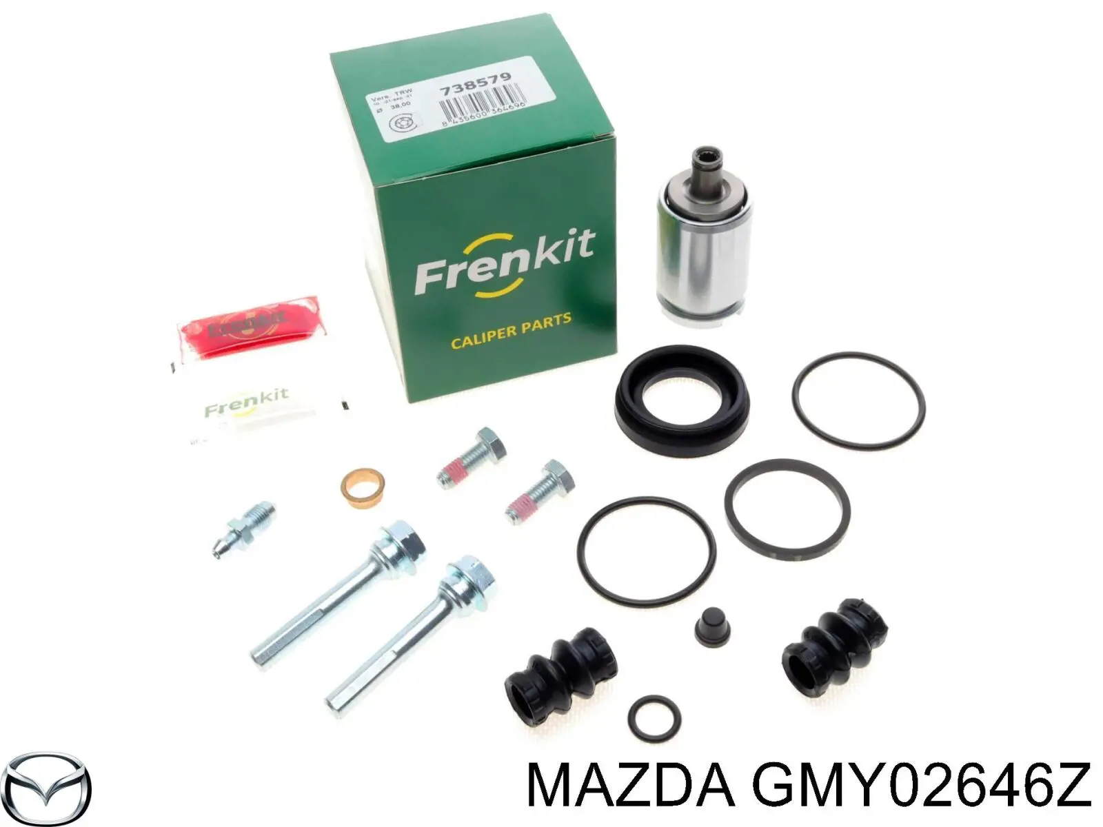 GMY02646Z Mazda Zestaw naprawczy zacisku hamulcowego tylnego