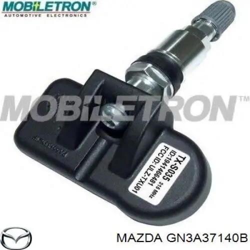 Czujnik ciśnienia w oponach Mazda GN3A37140B cena, od 46,42 USD