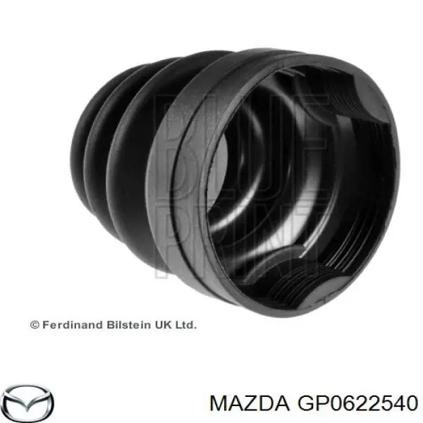 Do koszyka GP0622540 Mazda Osłona przegubu homokinetycznego półosi przedniej wewnętrzny lewy