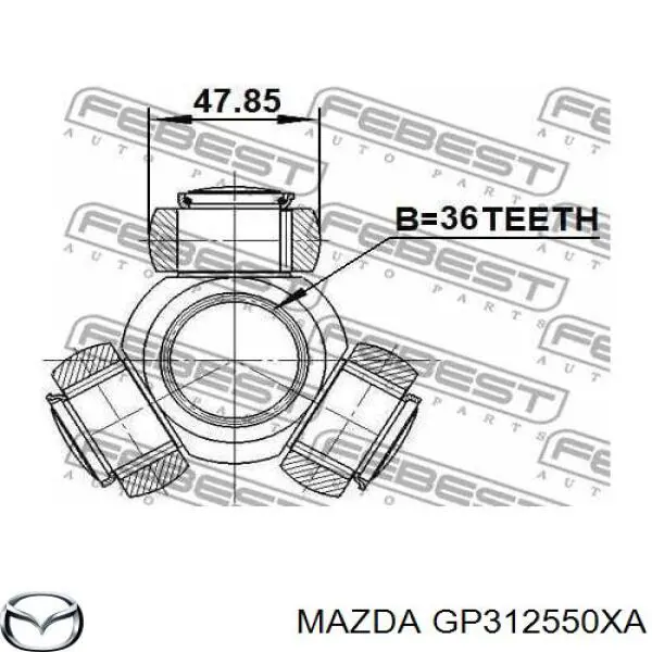 GP312550XA Mazda Przegub homokinetyczny przedni zewnętrzny