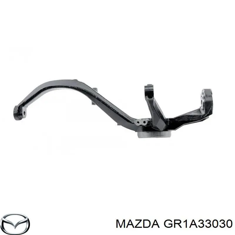 Czop (zwrotnica) przedni lewy Mazda GR1A33030 cena, od 95,34 USD