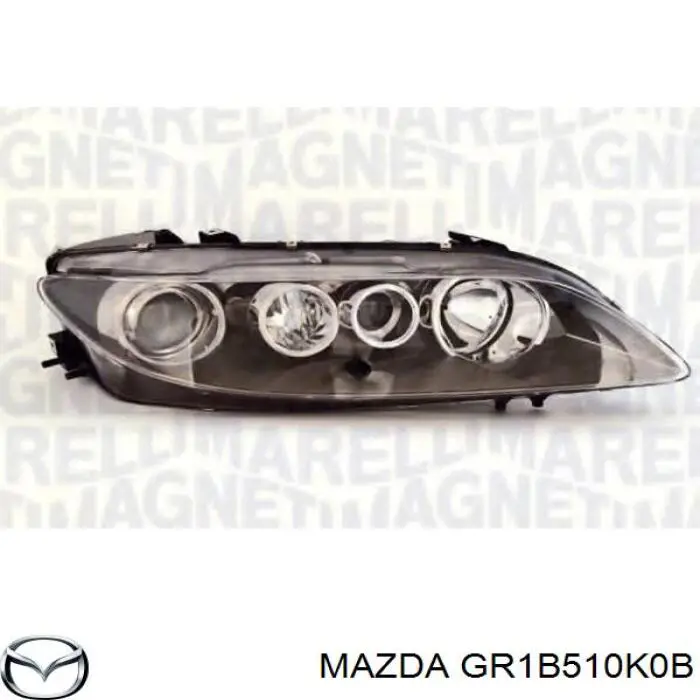 Do koszyka GR1B510K0B Mazda Reflektor prawy