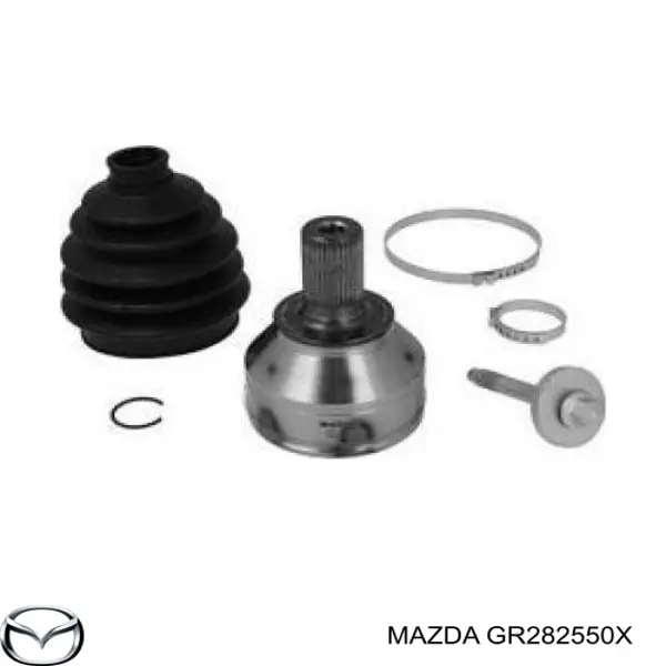 Półoś napędowa przednia prawa Mazda GR282550X cena, od 241,40 USD