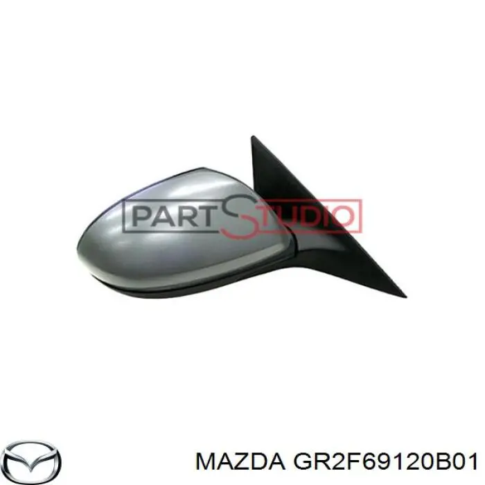 Lusterko wsteczne prawe Mazda 6 MPS sedana (GG) (2005 - 2007) cena, od 90,68 USD