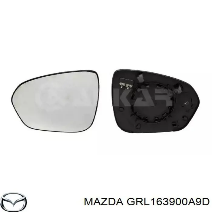 GRL163900A9D Mazda Szyba przednia