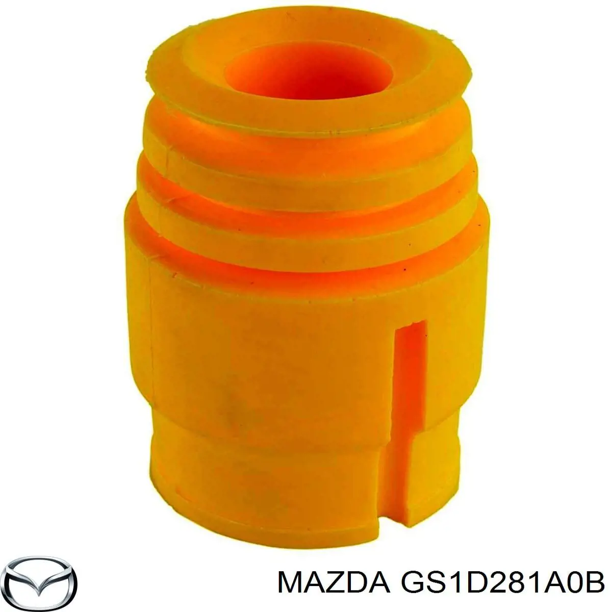 GS1D281A0B Mazda Odbój amortyzatora tylnego