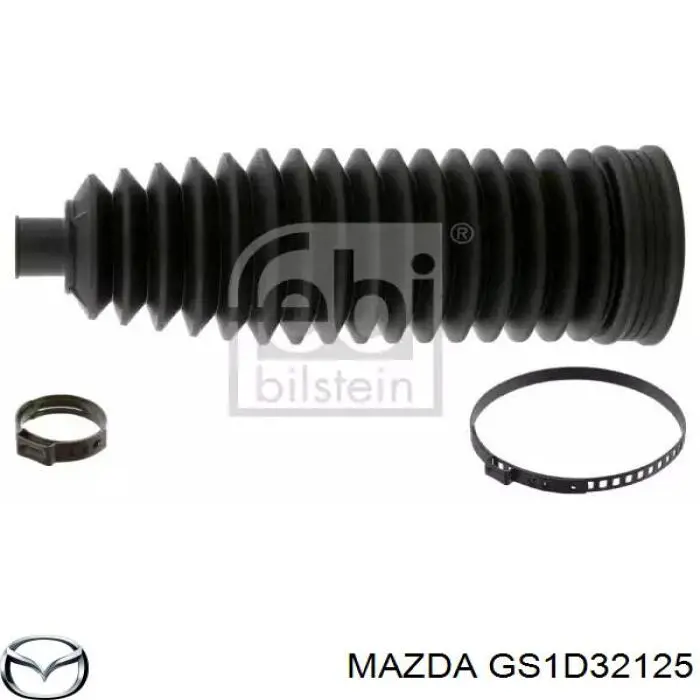 Do koszyka GS1D32125 Mazda Osłona mechanizmu kierowniczego (maglownicy)