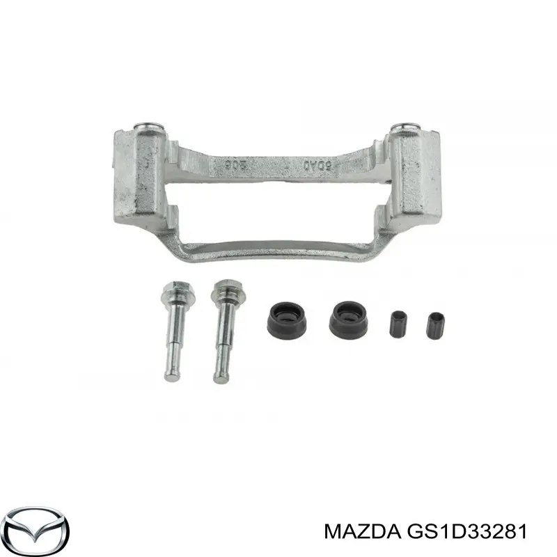Do koszyka GS1D33281 Mazda Jarzmo zacisku hamulcowego przedniego