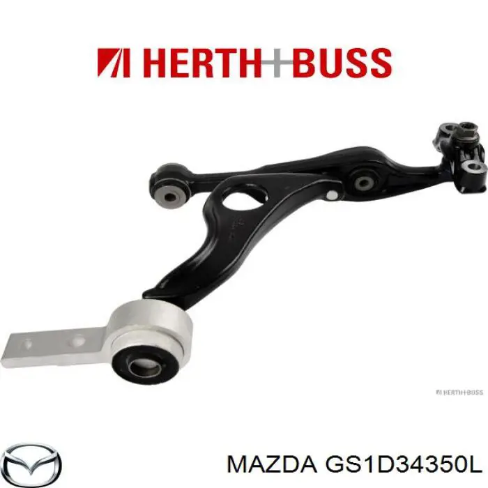 Do koszyka GS1D34350L Mazda Wahacz zawieszenia przedniego dolny lewy