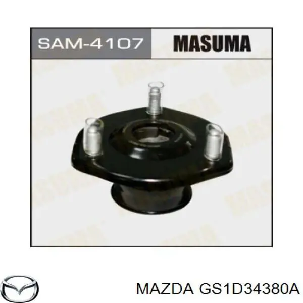 GS1D34380A Mazda Poduszka amortyzatora przedniego
