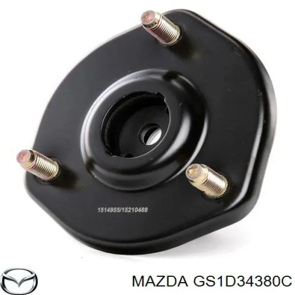 Poduszka amortyzatora przedniego Mazda GS1D34380C cena, od 33,46 USD
