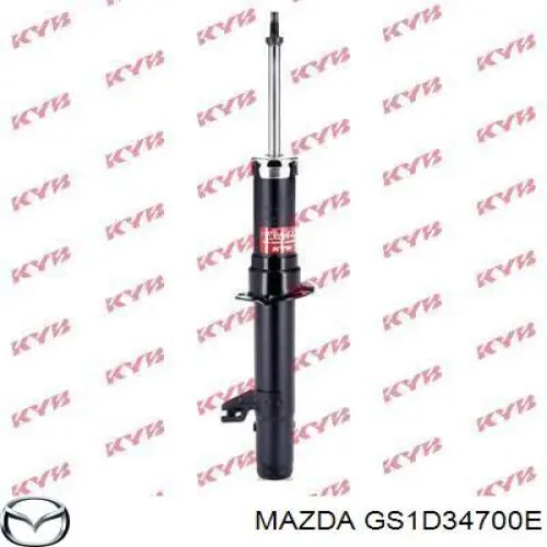 GS1D34700E Mazda Amortyzator przedni prawy