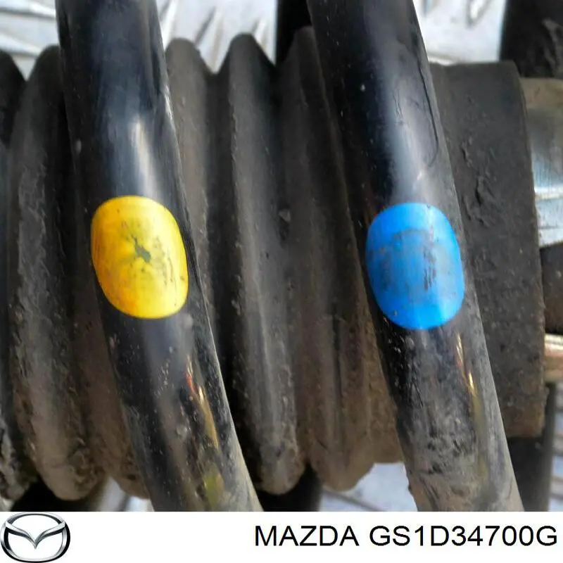 Amortyzator przedni prawy Mazda GS1D34700G cena, od 49,28 USD