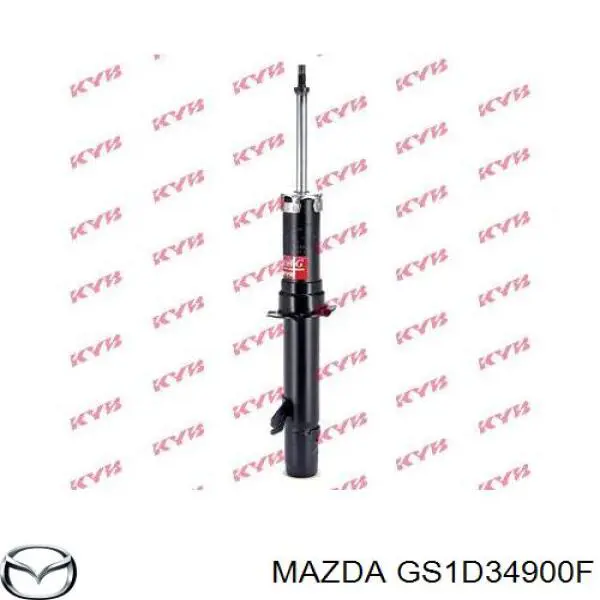 GS1D34900F Mazda Amortyzator przedni lewy