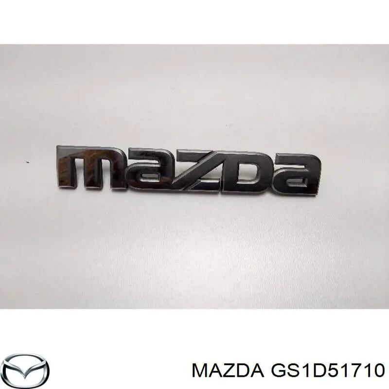 Emblemat na klapę bagaznika (znaczek firmowy) do Mazda 6  GH