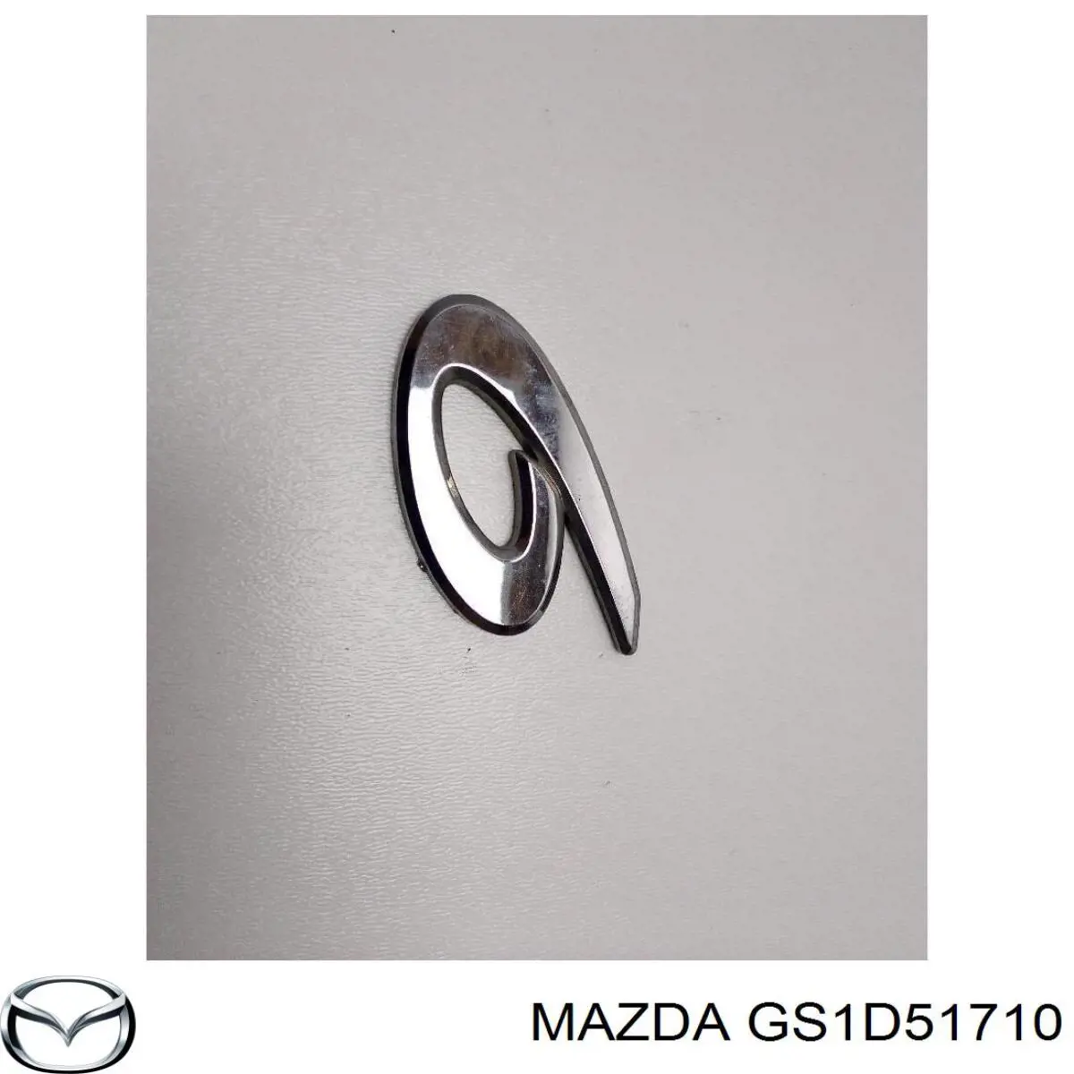 Emblemat na klapę bagaznika (znaczek firmowy) Mazda 6 sedana (GH) (2007 - 2009) cena, od 12,31 USD