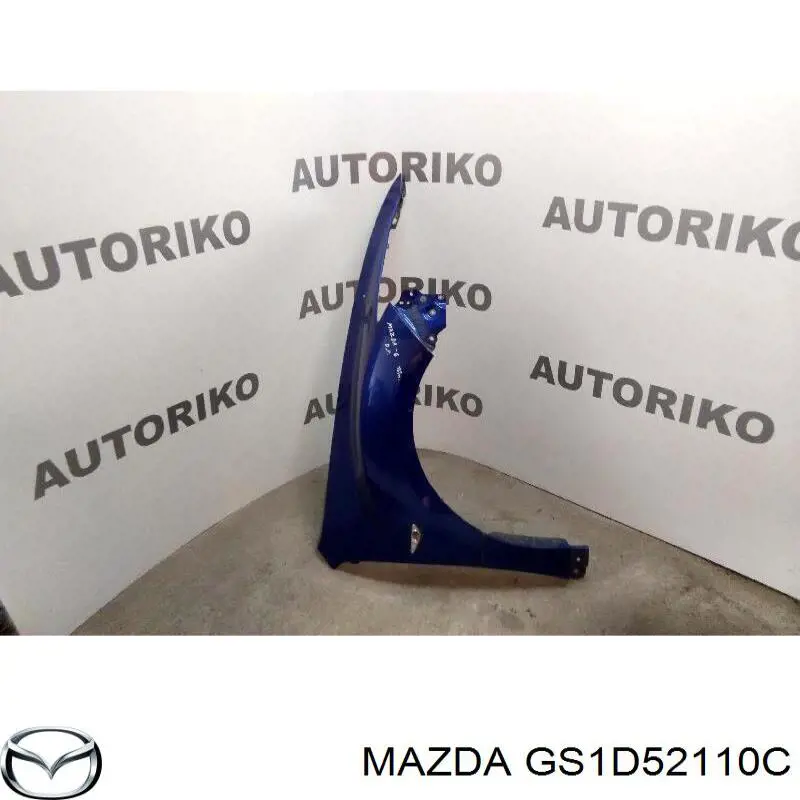 GS1D52110C Mazda Błotnik przedni prawy