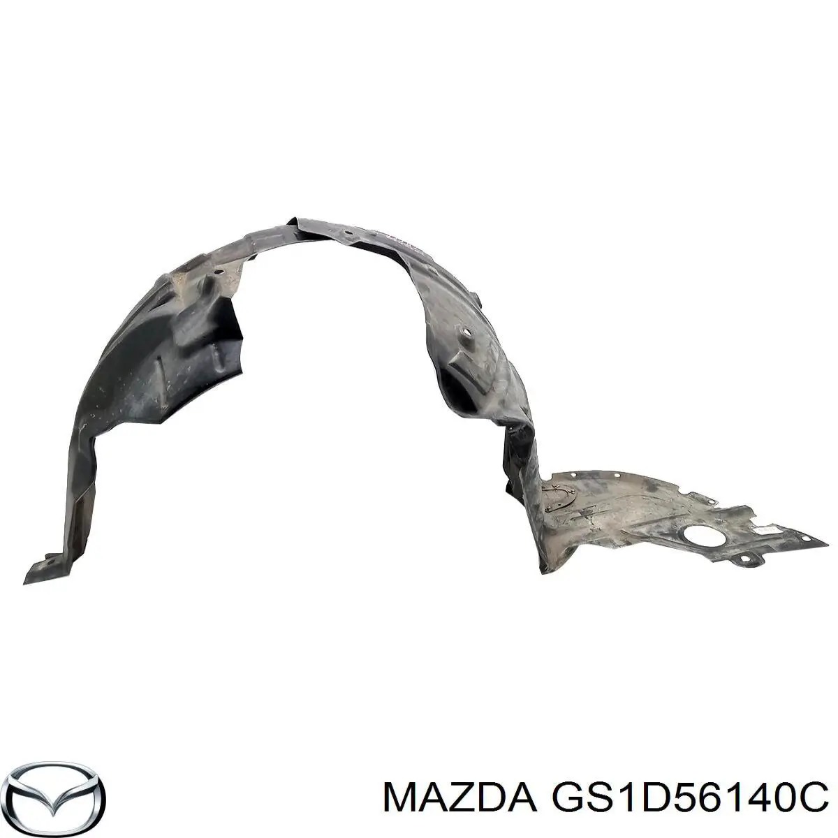 Nadkole błotnika przedniego lewe Mazda GS1D56140C cena, od 22,19 USD
