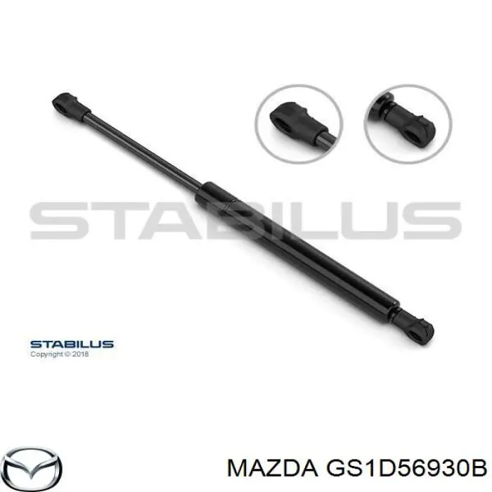 Amortyzator klapy bagażnika (3/5 drzwi-tylnych) Mazda GS1D56930B cena, od 13,40 USD