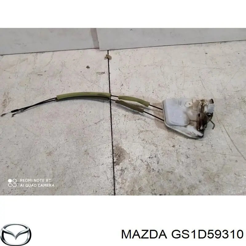 Zamek drzwi przednich lewych do Mazda 6  GH