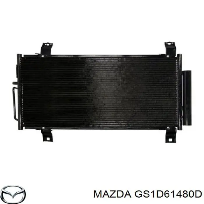 GS1D61480D Mazda Chłodnica klimatyzacji