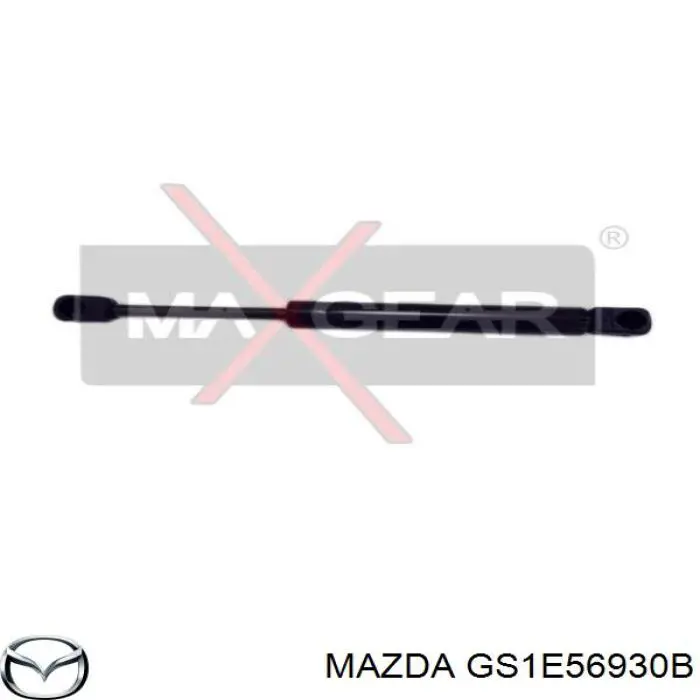 Do koszyka GS1E56930B Mazda Amortyzator klapy bagażnika (3/5 drzwi-tylnych)