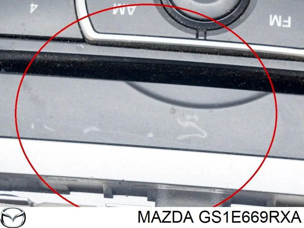 GS1E669RXA Mazda Radioodtwarzacz (radio AM/FM)
