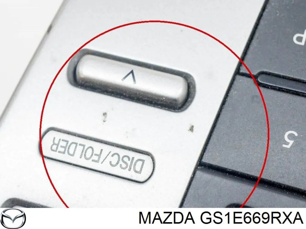 Do koszyka GS1E669RXA Mazda Radioodtwarzacz (radio AM/FM)