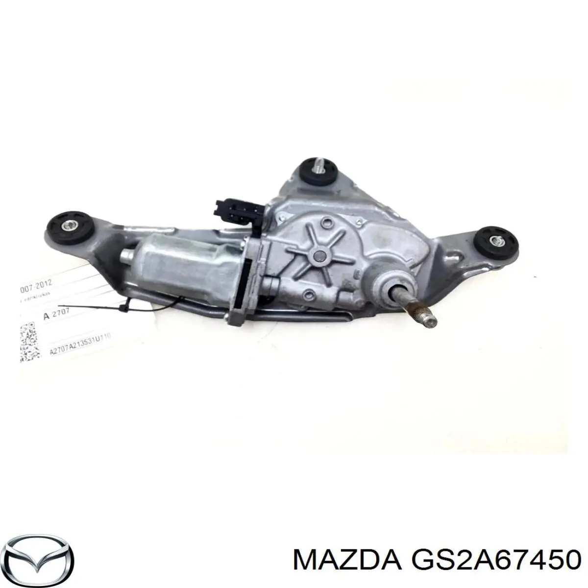Silniczek wycieraczki tylnej szyby Mazda 6 kombi (GH) (2009 - 2013) cena, od 57,51 USD