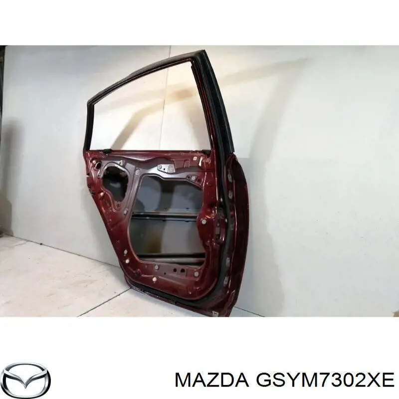 Drzwi tylne lewe Mazda 6 hatchback (GH) (2007 - 2009) cena, od 277,71 USD