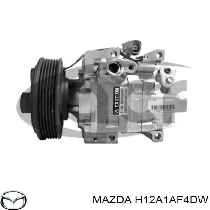 Sprężarka klimatyzacji Mazda H12A1AF4DW cena, od 199,91 USD