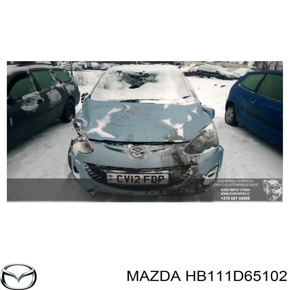 Silniczek wentylatora nagrzewnicy (ogrzewacza wnętrza) Mazda HB111D65102 cena, od 71,48 USD