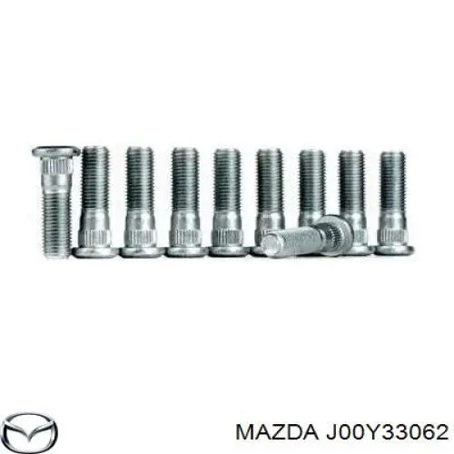 Śruba piasty Mazda J00Y33062 cena, od 3,30 USD