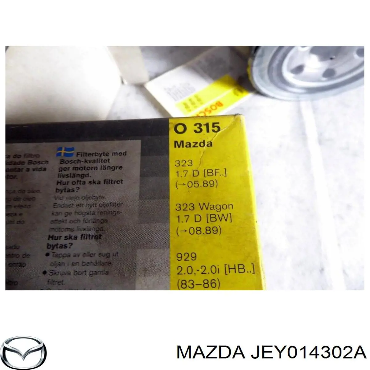 Filtr oleju Mazda JEY014302A