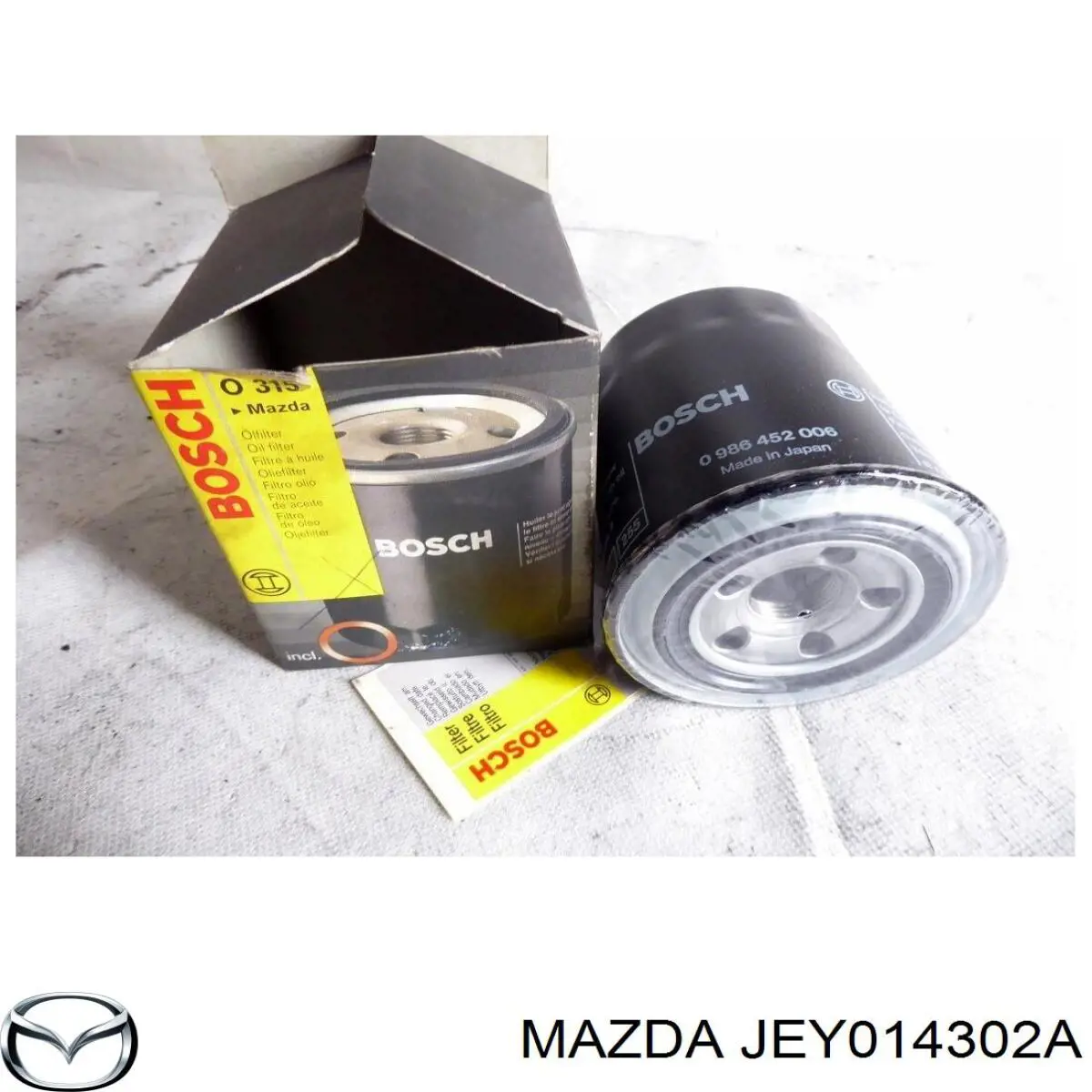 JEY014302A Mazda Filtr oleju