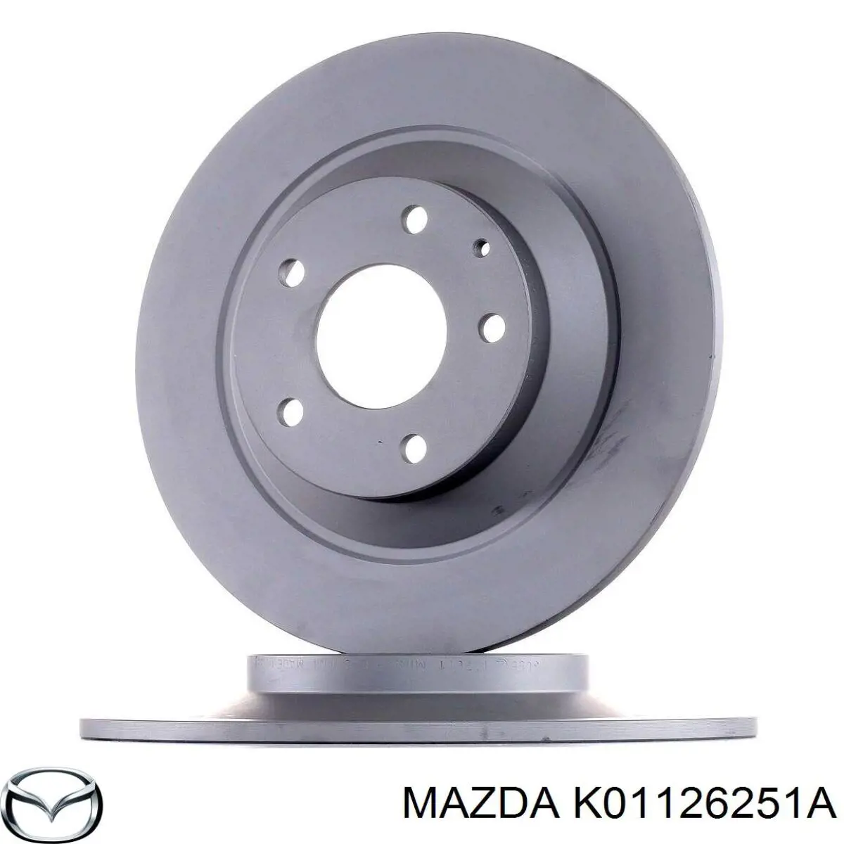Tarcza hamulcowa tylna Mazda K01126251A cena, od 41,85 USD