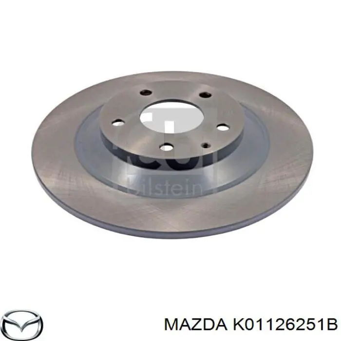 K01126251B Mazda Tarcza hamulcowa tylna