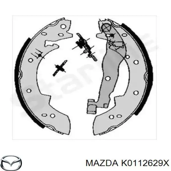 Do koszyka K0112629X Mazda Jarzmo zacisku hamulcowego tylnego
