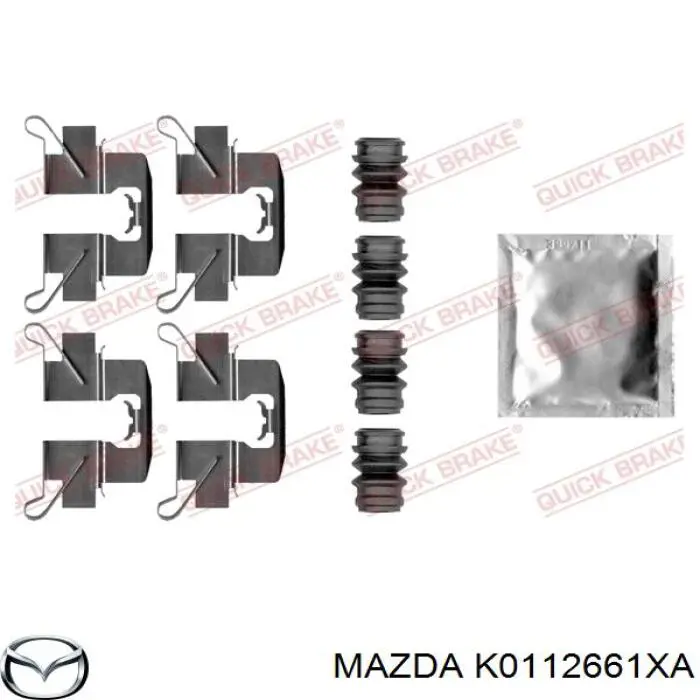 K0112661XA Mazda Zacisk hamulcowy tylny prawy