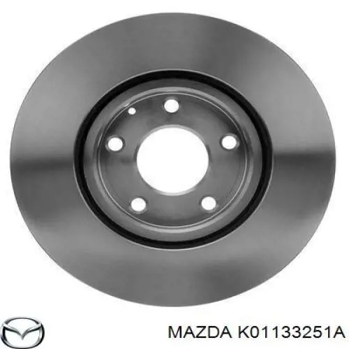 Tarcza hamulcowa przednia K01133251A Mazda