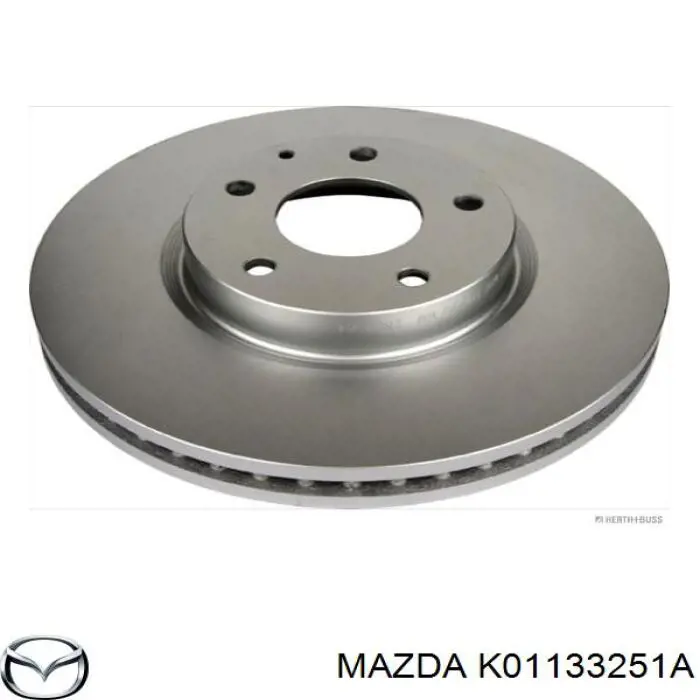 Tarcza hamulcowa przednia Mazda K01133251A