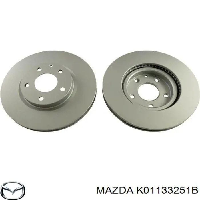 Tarcza hamulcowa przednia Mazda K01133251B cena, od 83,50 USD