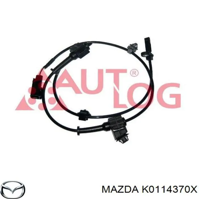 K0114370X Mazda czujnik abs przedni