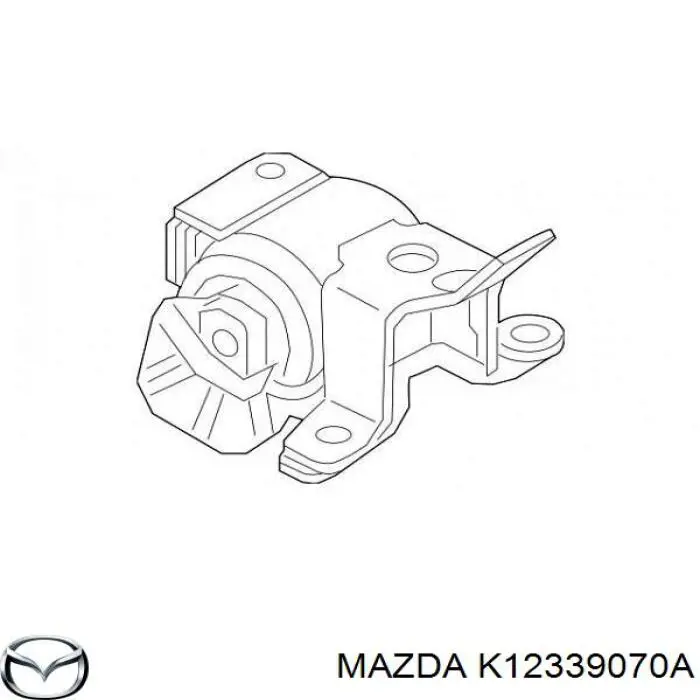 Poduszka (podpora) silnika lewa Mazda 6 (GJ, GL)