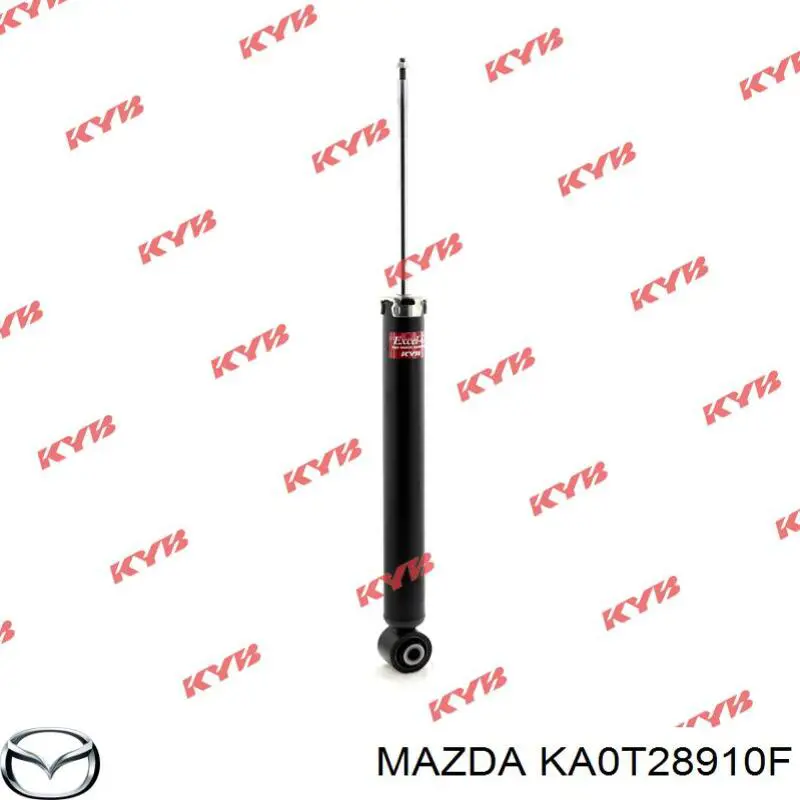 KA0T28910F Mazda Amortyzator tylny