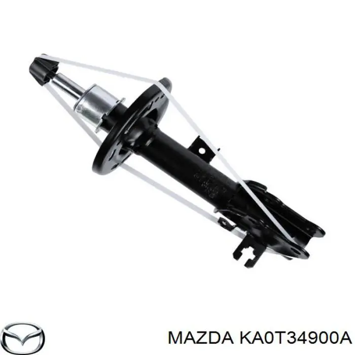 KA0T34900A Mazda Amortyzator przedni lewy