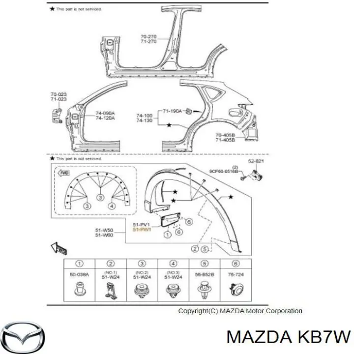  Mazda KB7W cena, od 35,87 USD