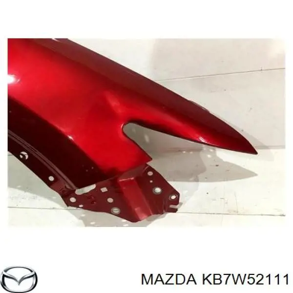Błotnik przedni prawy Mazda KB7W52111