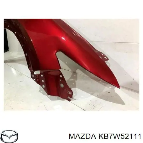 Błotnik przedni prawy KB7W52111 Mazda