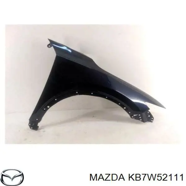 Błotnik przedni prawy Mazda KB7W52111 cena, od 137,49 USD